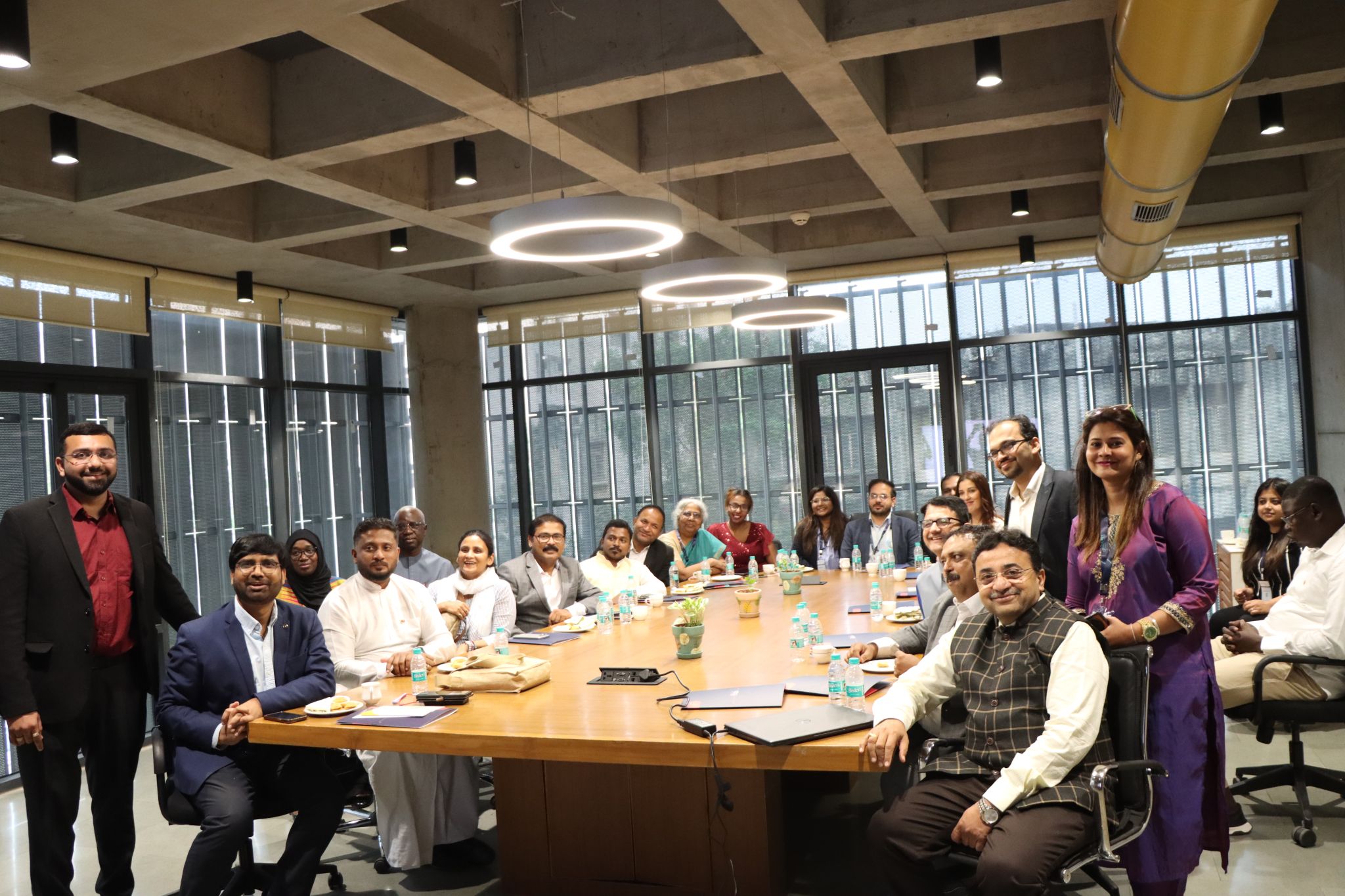 i-Hub Gujarat hosted an international delegation from the Hospex India