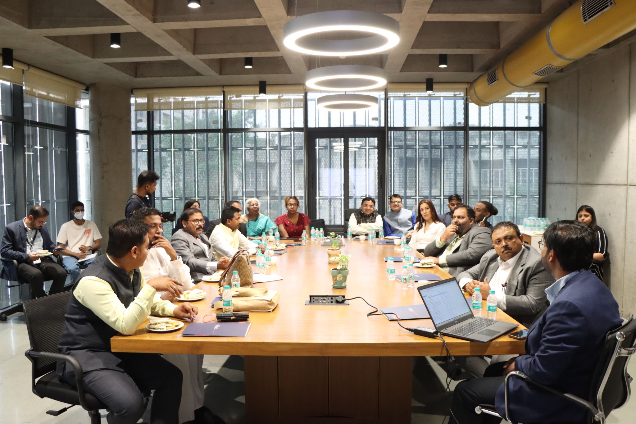 i-Hub Gujarat hosted an international delegation from the Hospex India