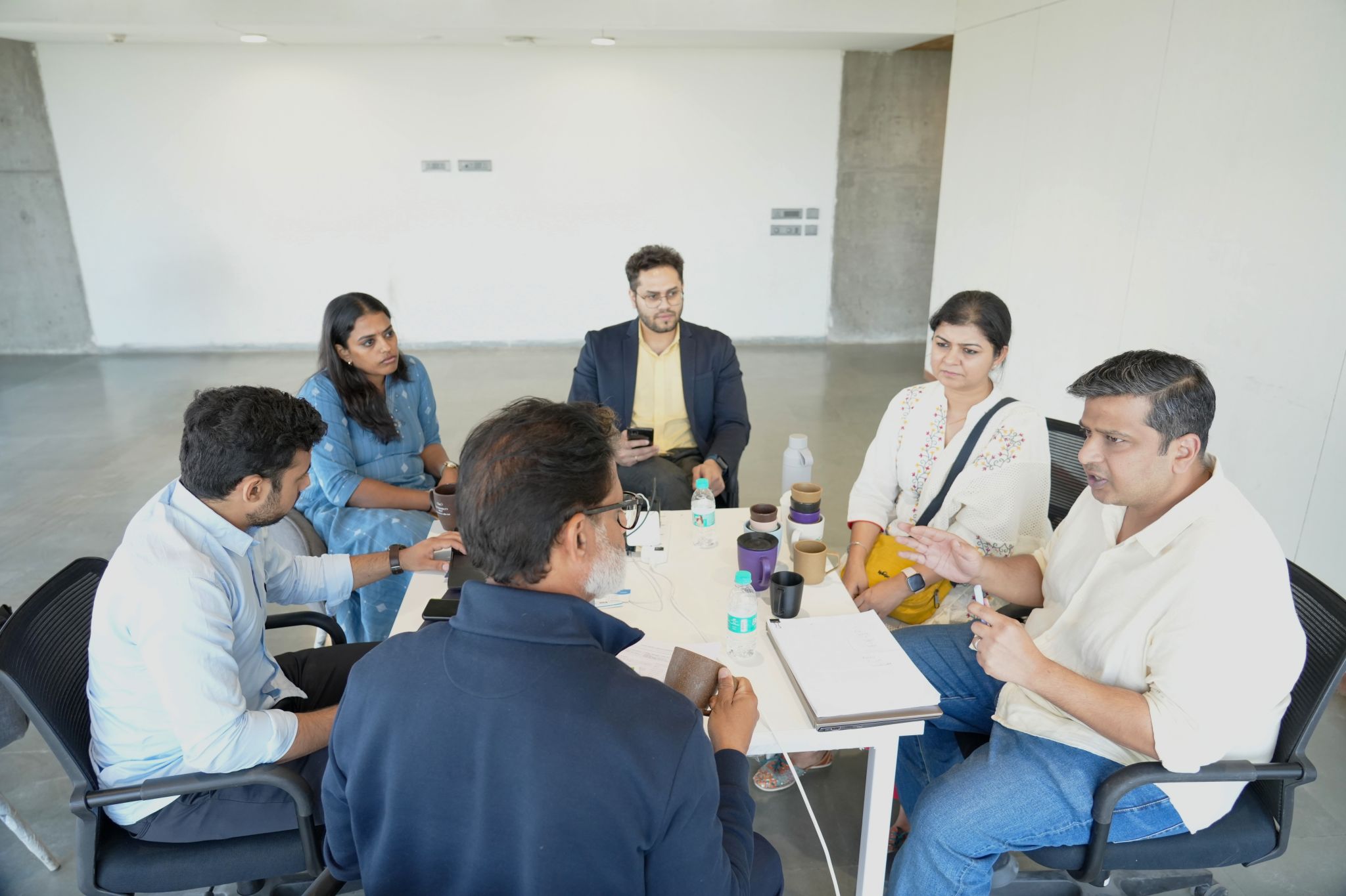 7 IAS Officers from the 2024 Batch visited i-Hub Gujarat