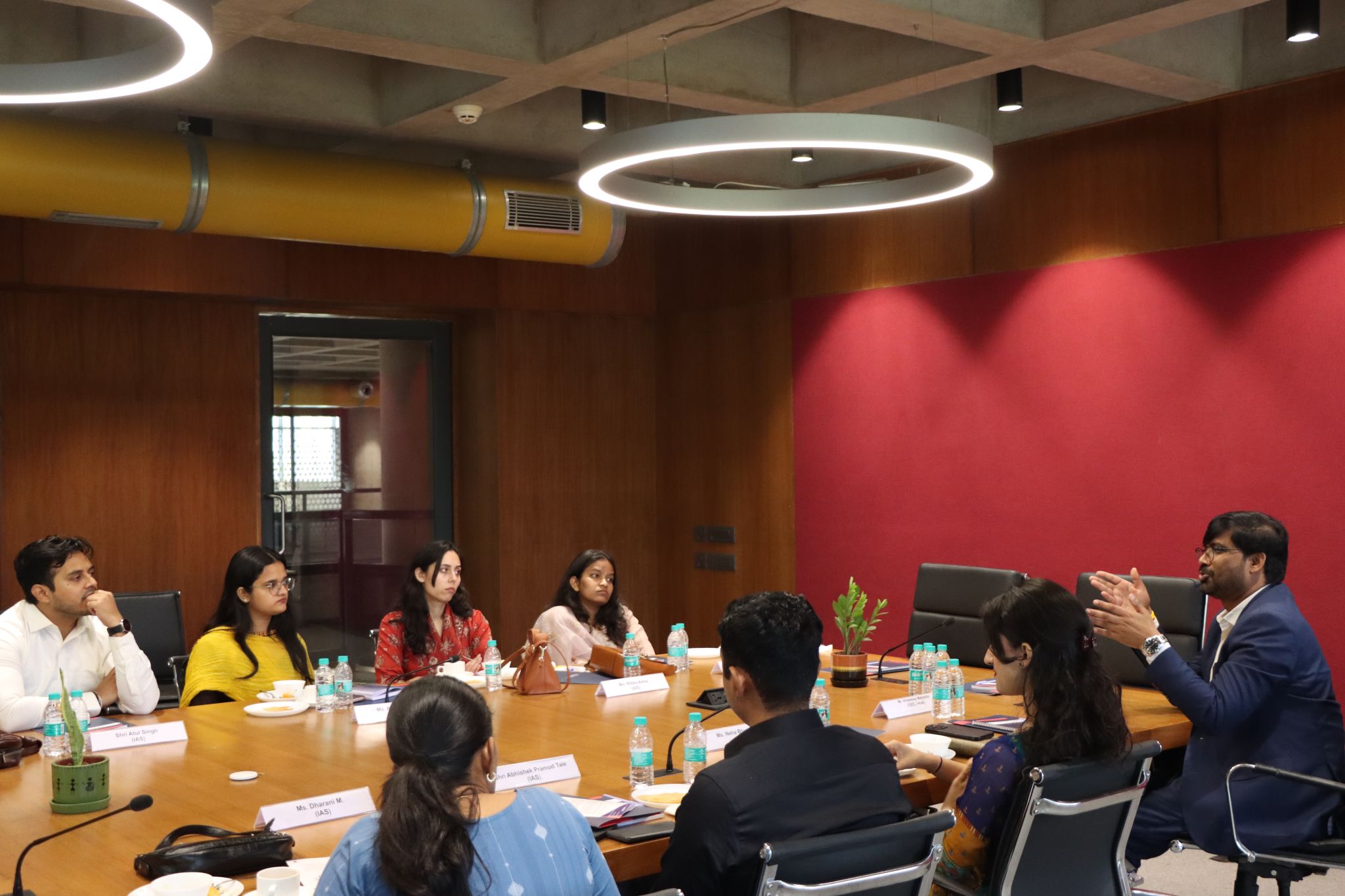 7 IAS Officers from the 2024 Batch visited i-Hub Gujarat