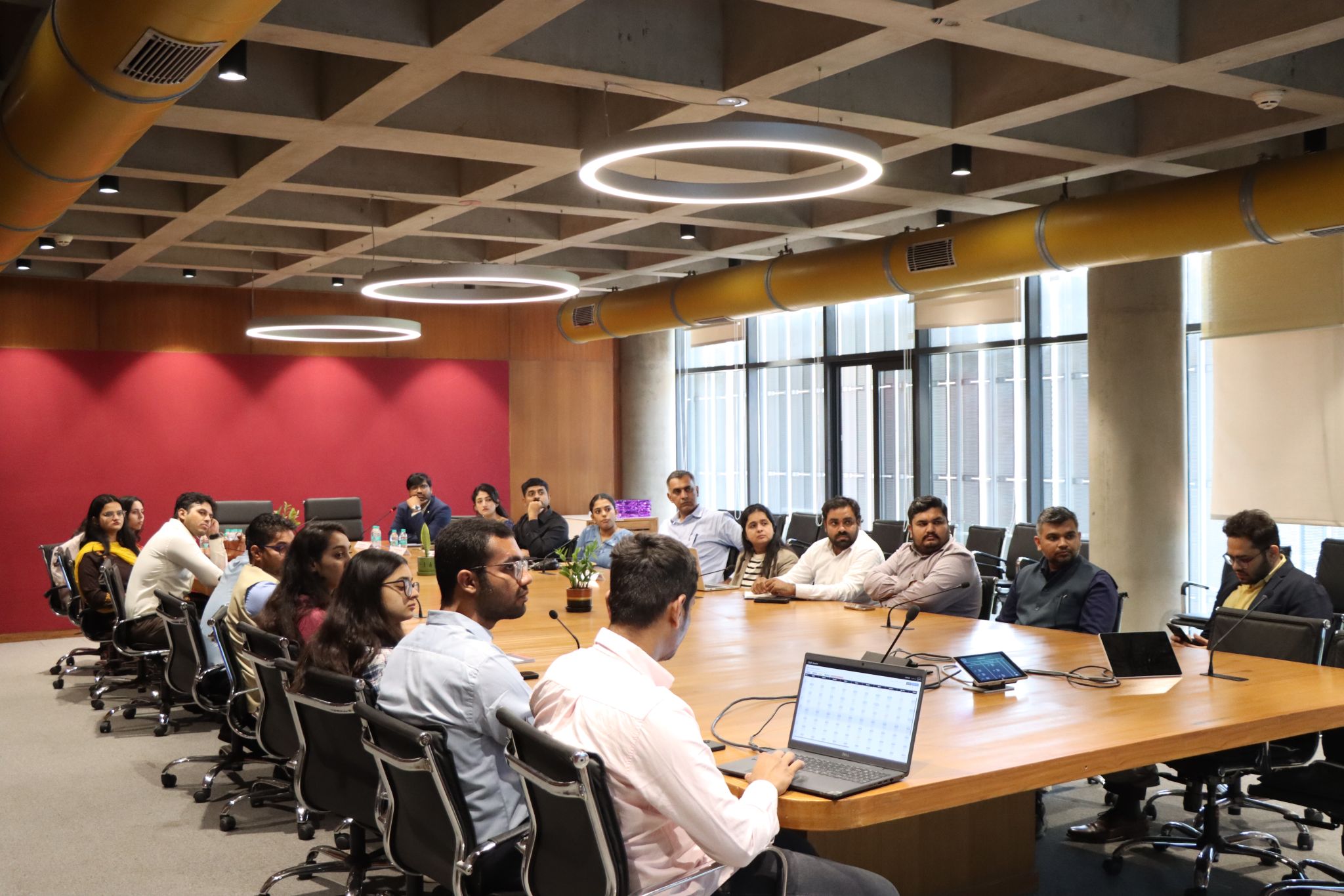 7 IAS Officers from the 2024 Batch visited i-Hub Gujarat