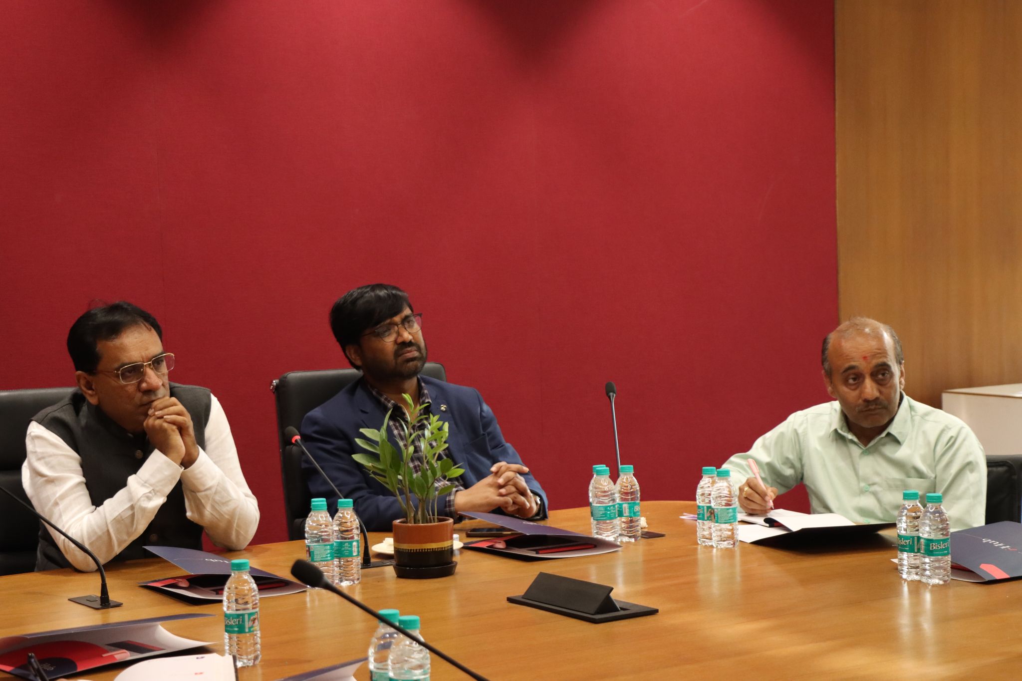 Shri Prakash Varmora, Hon'ble MLA, Dhrangadhra-Halvad visited i-Hub Gujarat