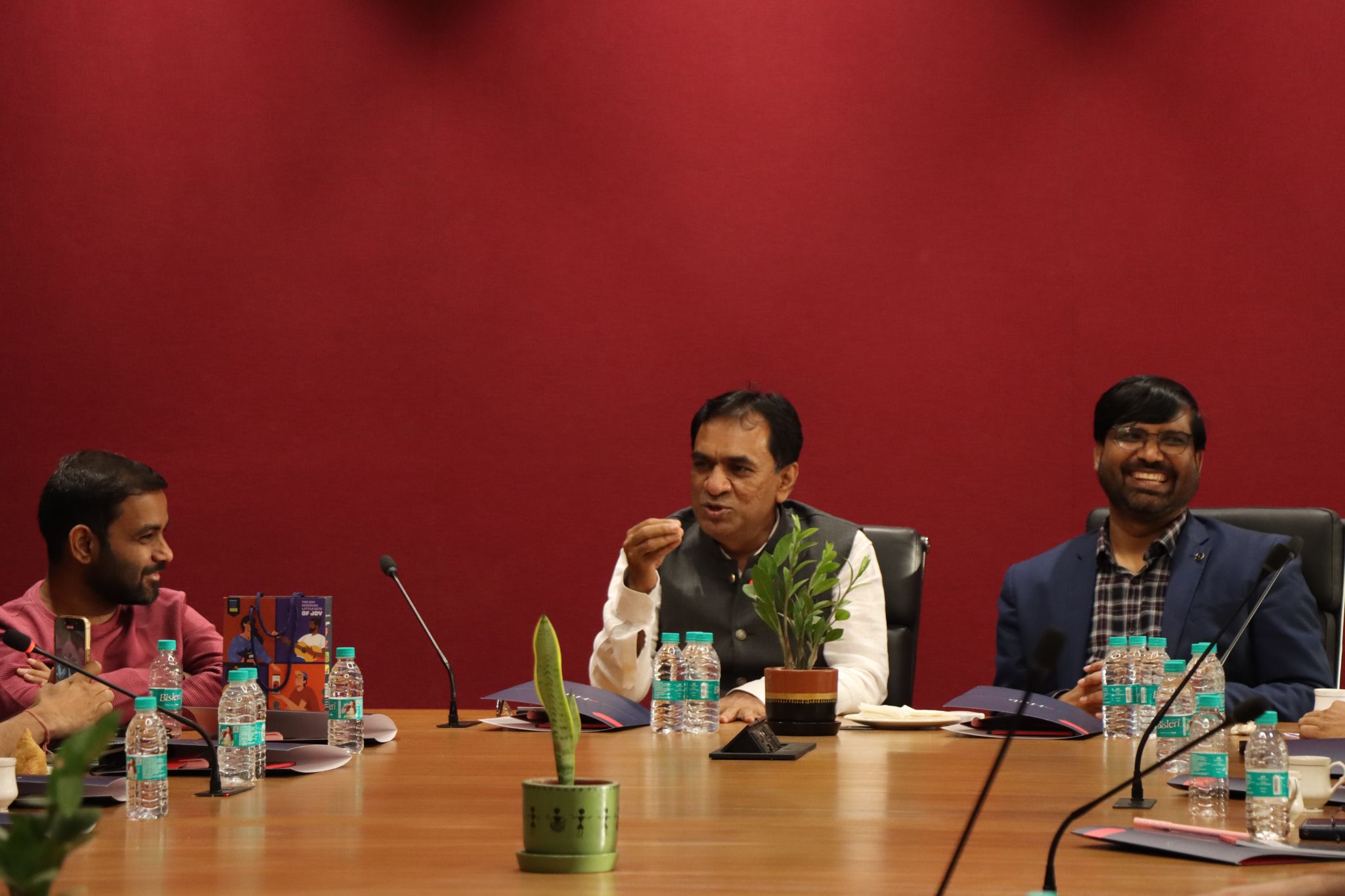 Shri Prakash Varmora, Hon'ble MLA, Dhrangadhra-Halvad visited i-Hub Gujarat