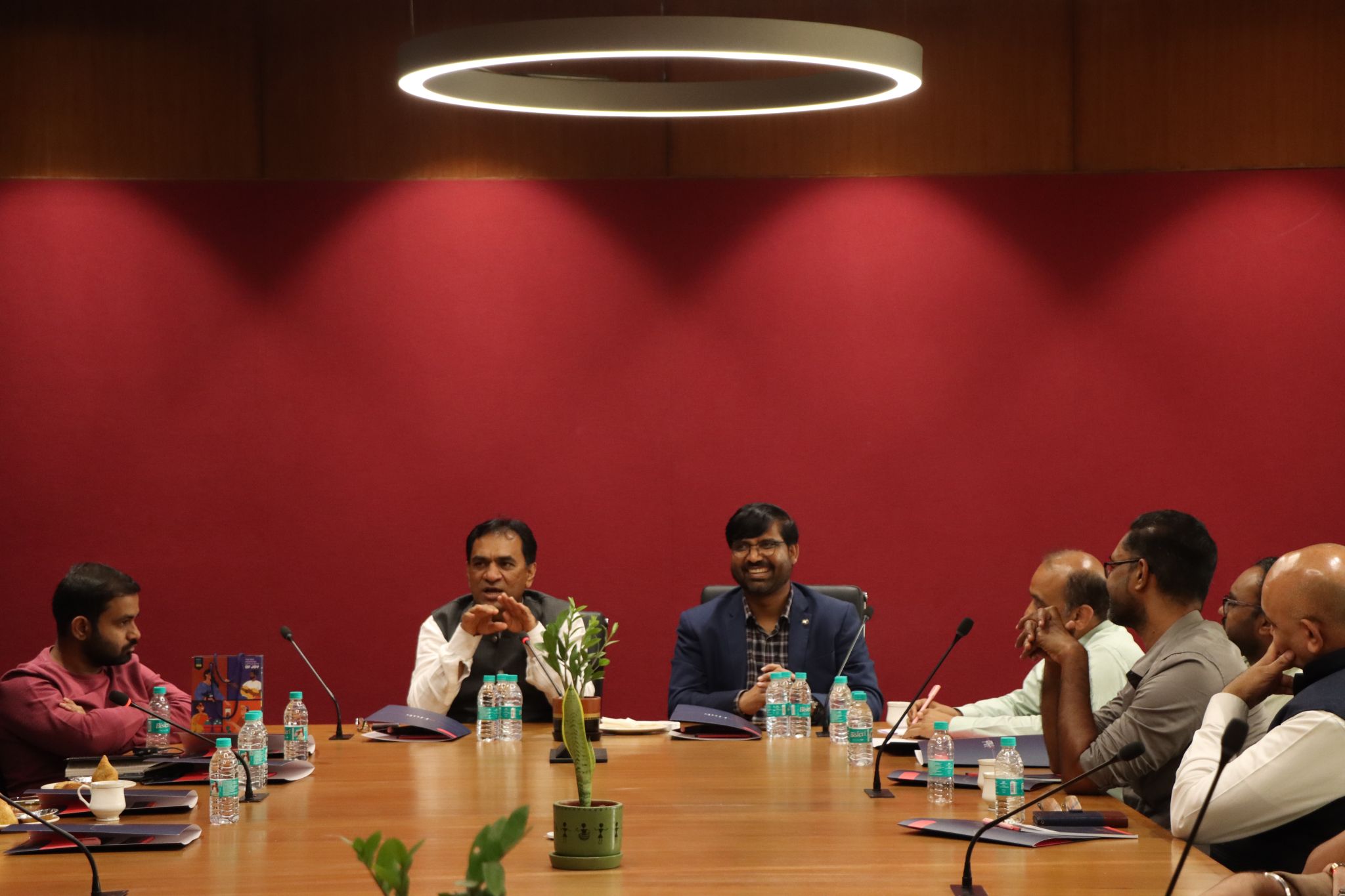 Shri Prakash Varmora, Hon'ble MLA, Dhrangadhra-Halvad visited i-Hub Gujarat