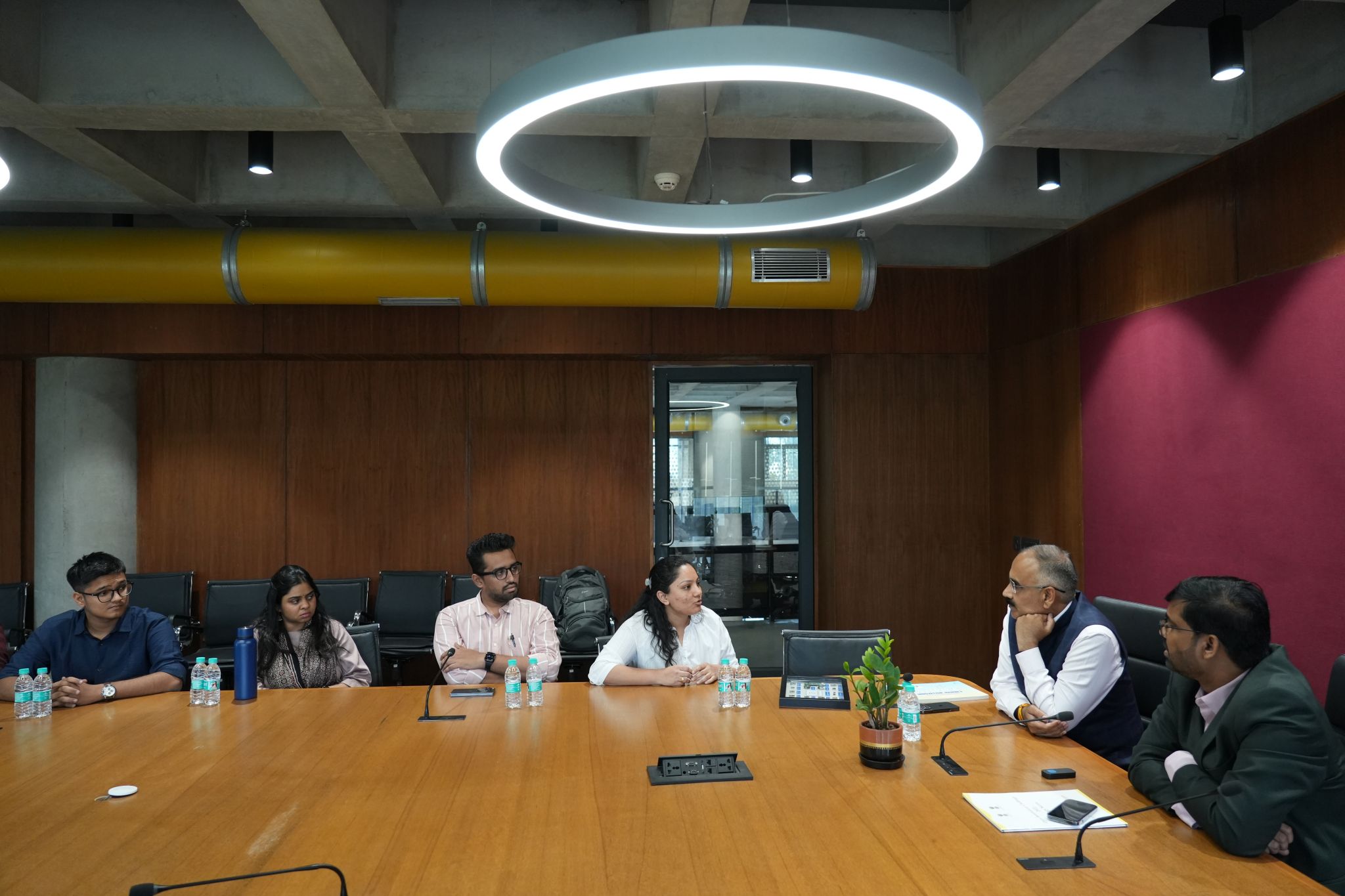 Dr. Shamsher Singh IPS visited i-Hub Gujarat