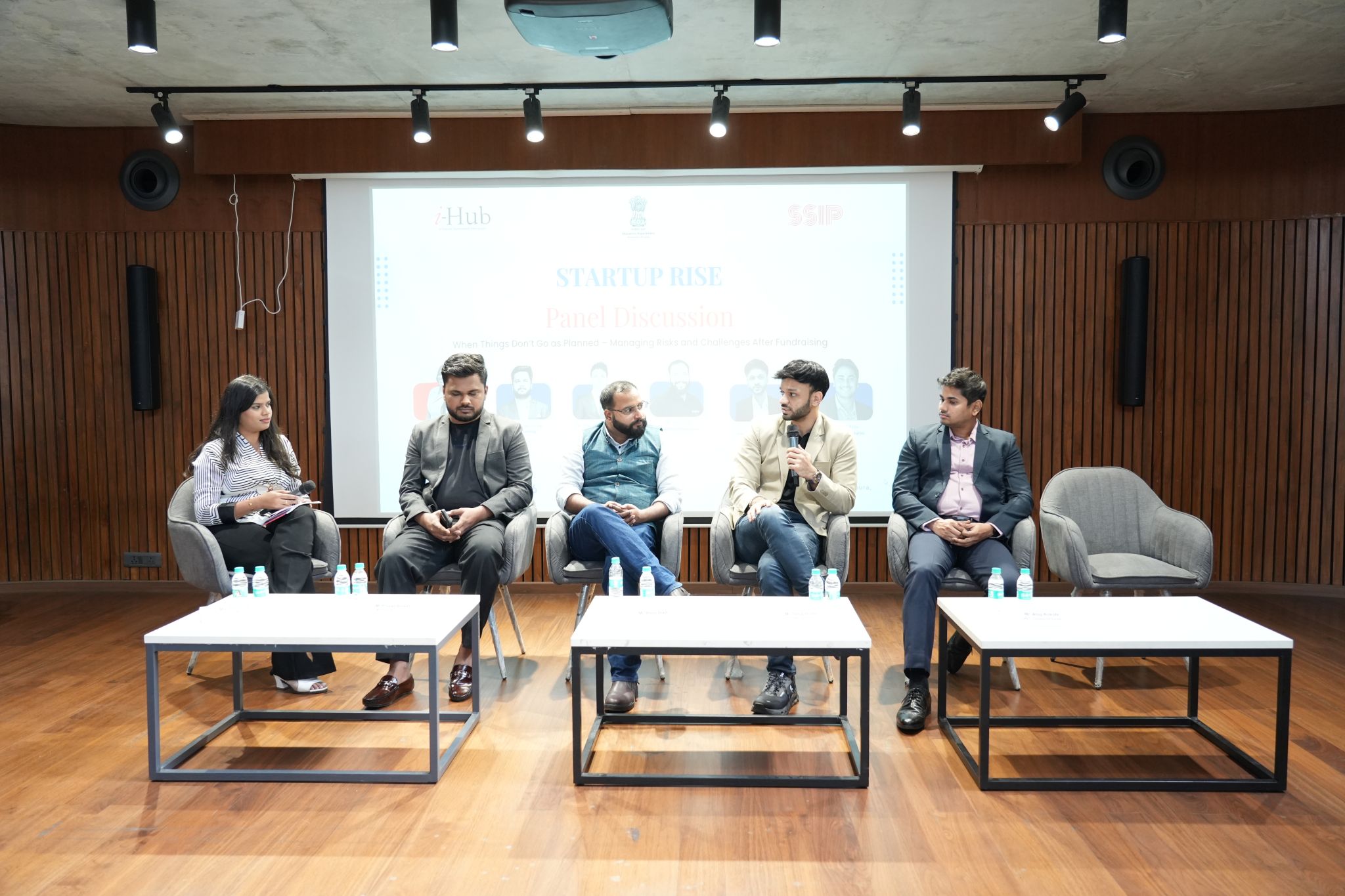 Panel Discussion at i-Hub Gujarat on Business Sustainability and Operational Discipline
