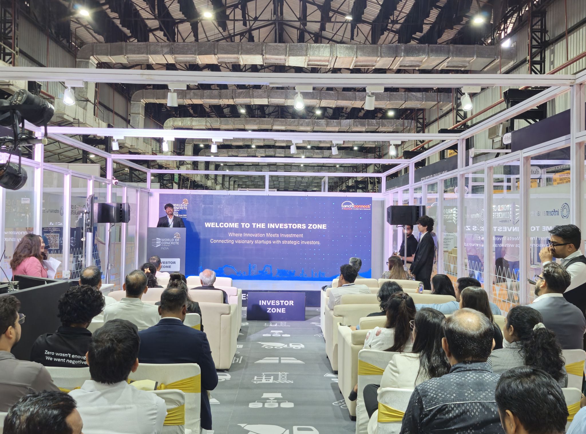 i-Hub Gujarat startups partnered as the Ecosystem Partner for the World of Concrete India 2026