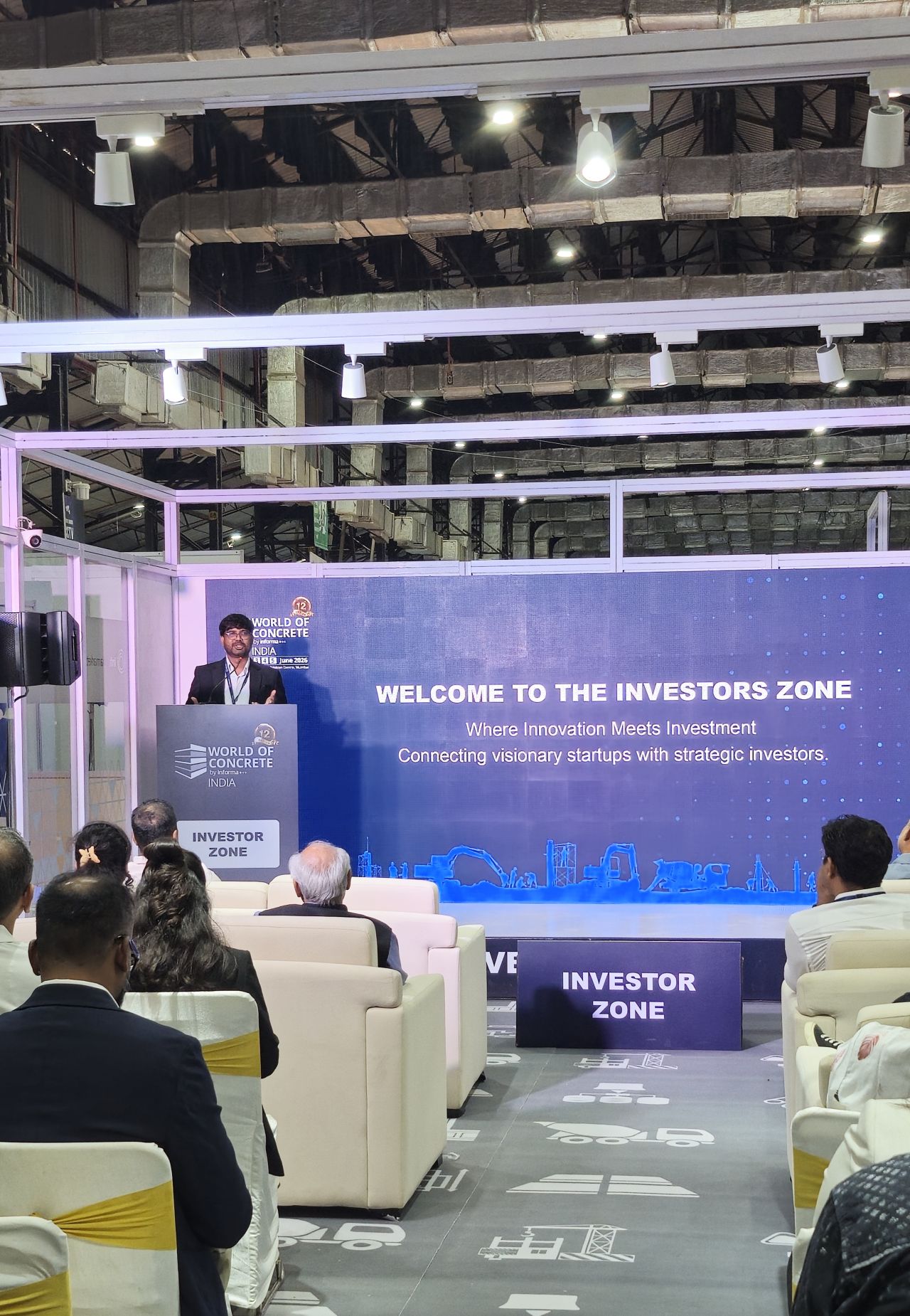 i-Hub Gujarat startups partnered as the Ecosystem Partner for the World of Concrete India 2026