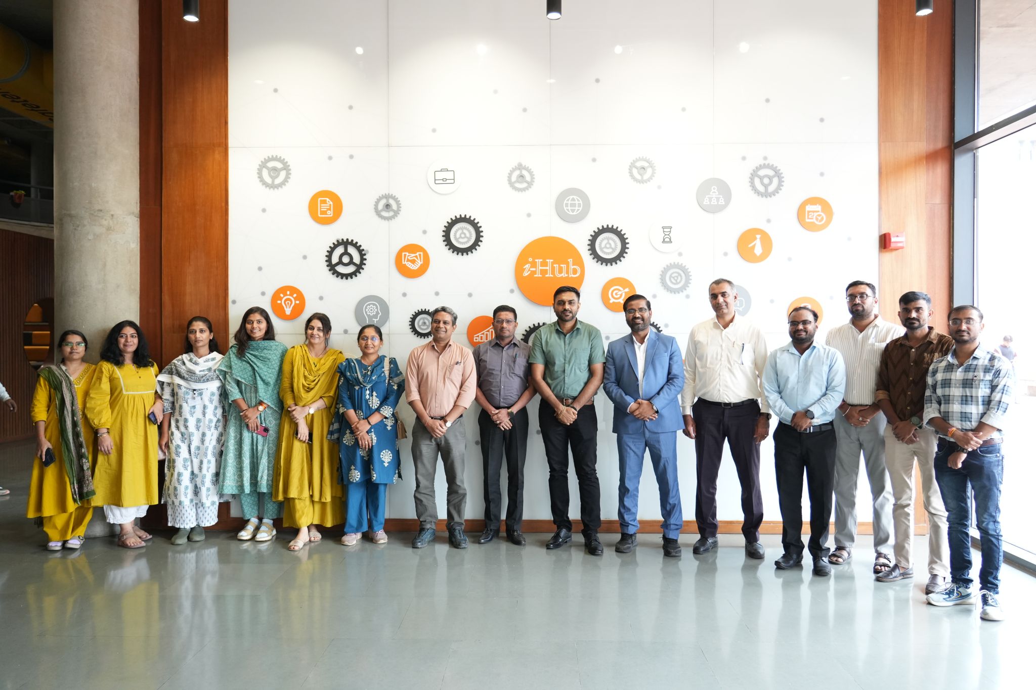 Higher & Technical Education Officials Visit i-Hub Gujarat