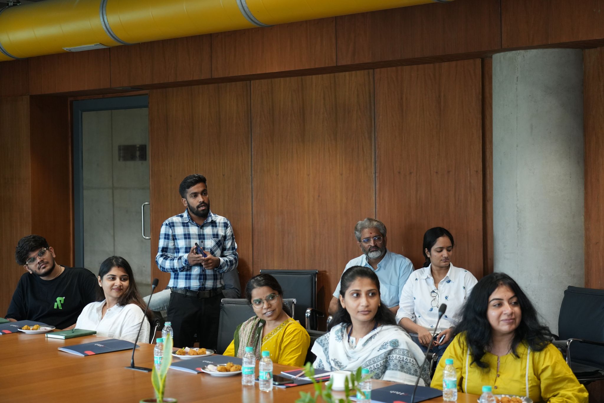 Higher & Technical Education Officials Visit i-Hub Gujarat