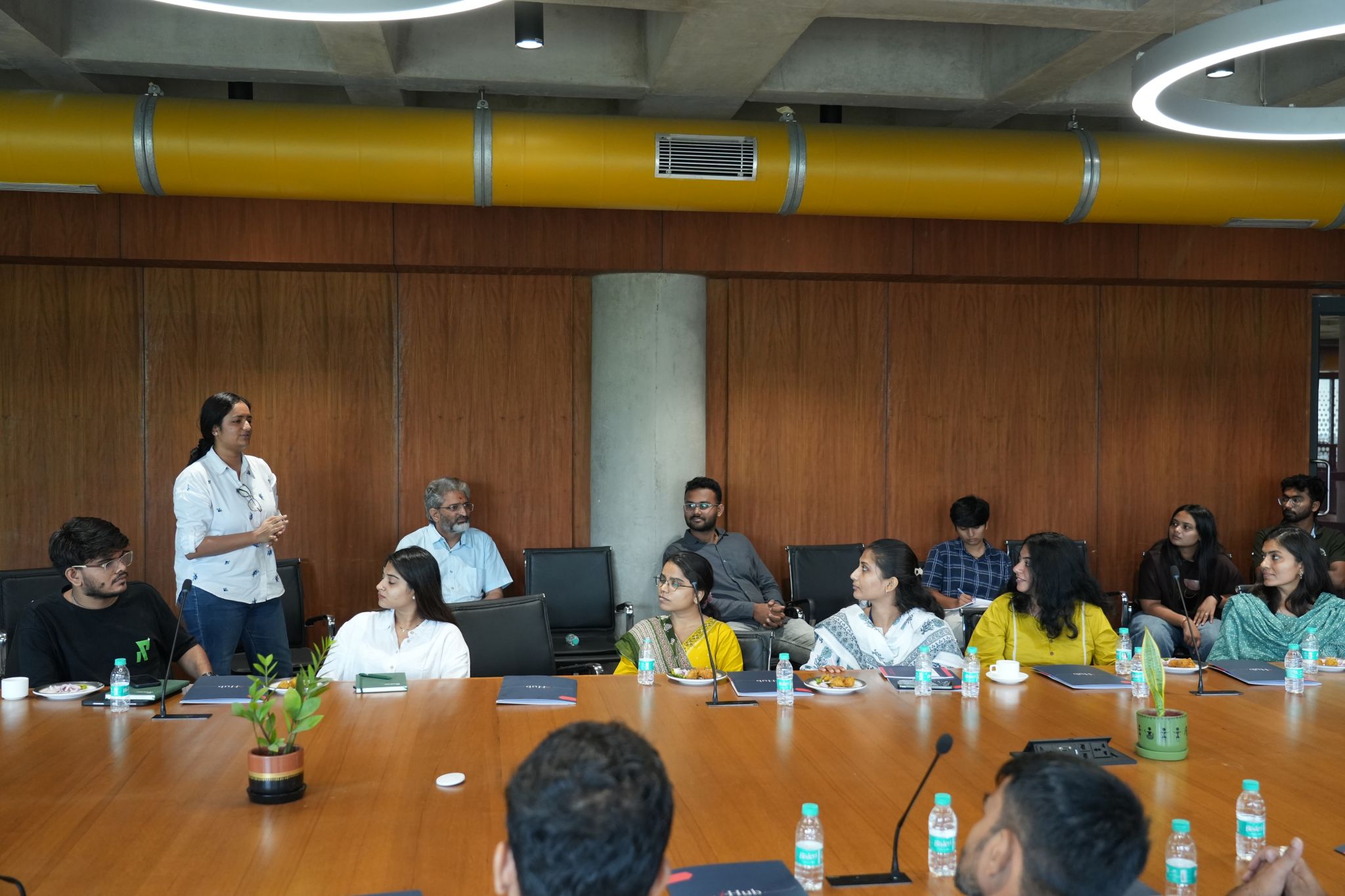 Higher & Technical Education Officials Visit i-Hub Gujarat