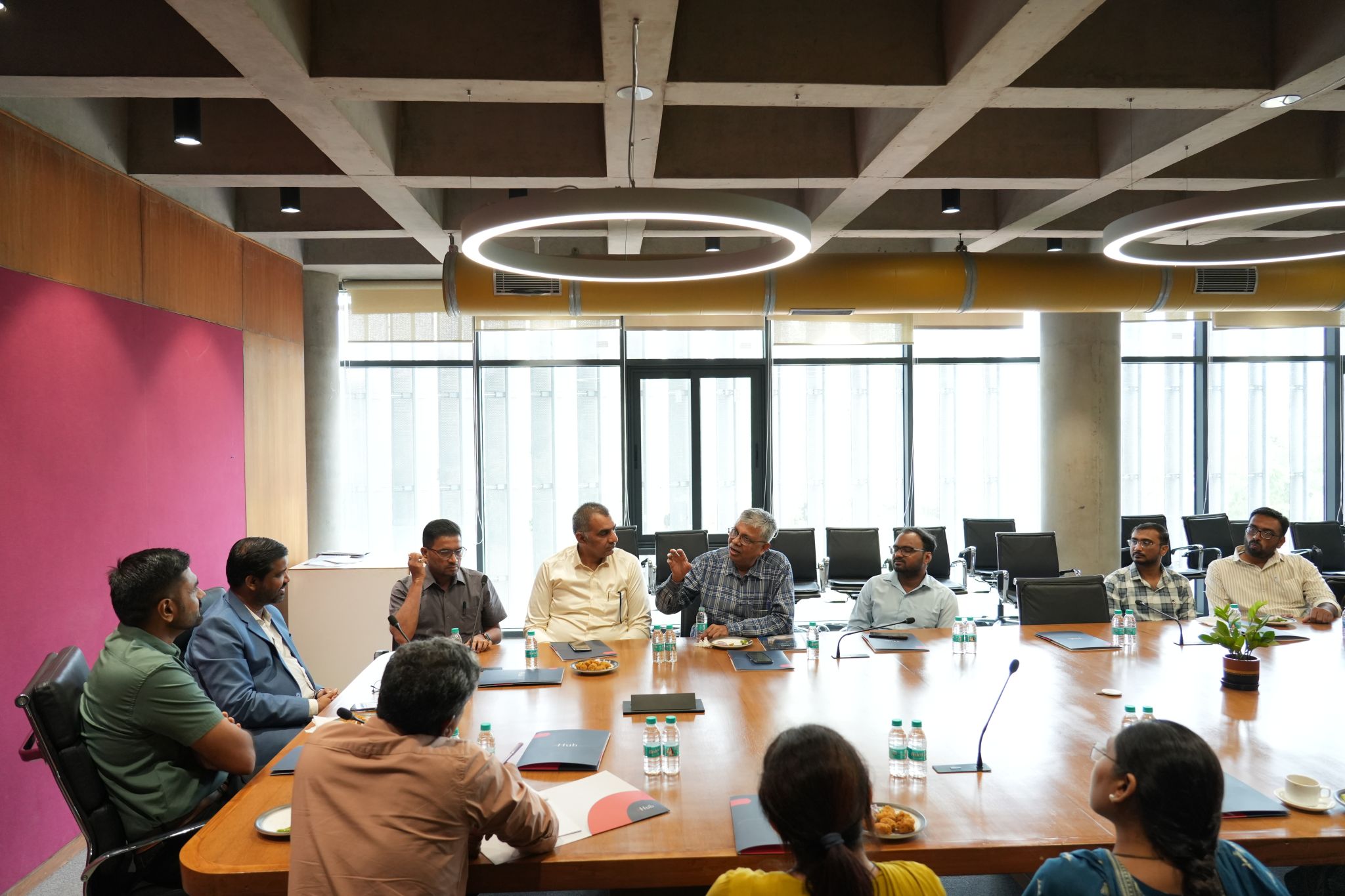 Higher & Technical Education Officials Visit i-Hub Gujarat