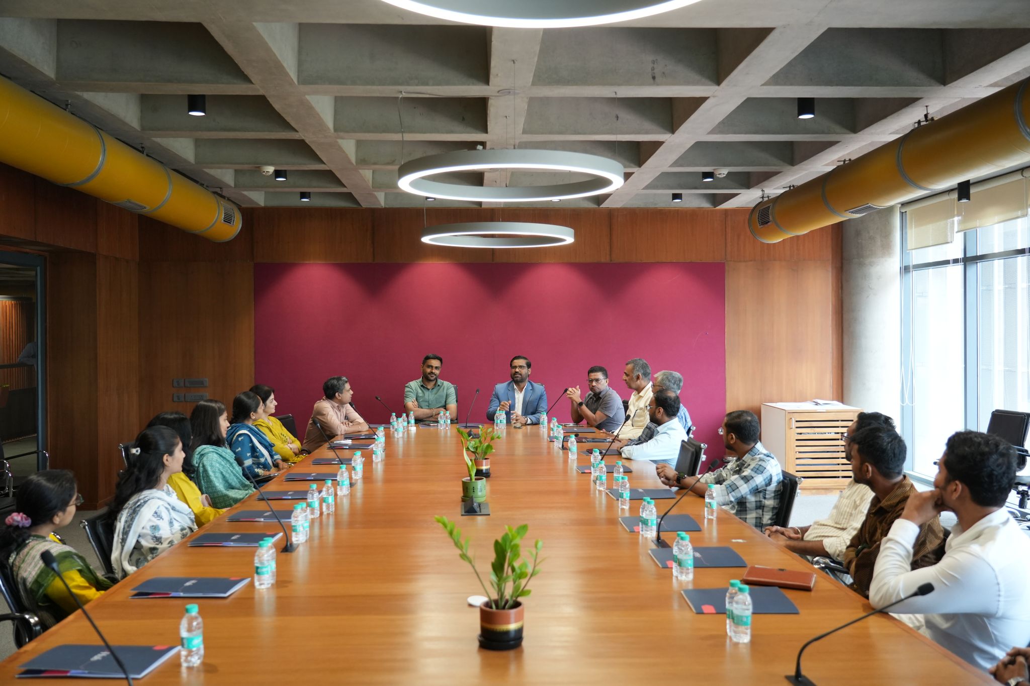 Higher & Technical Education Officials Visit i-Hub Gujarat