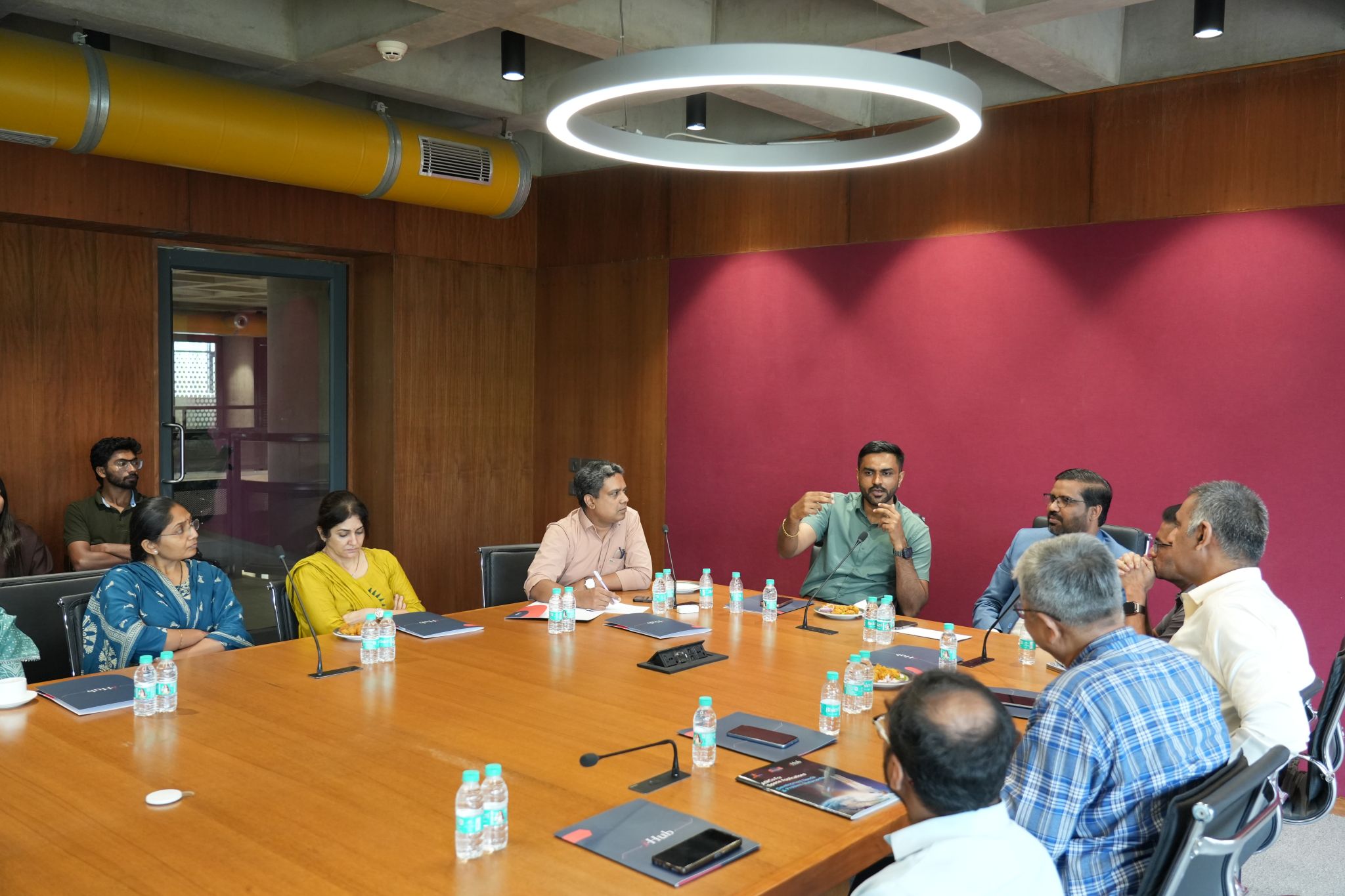 Higher & Technical Education Officials Visit i-Hub Gujarat