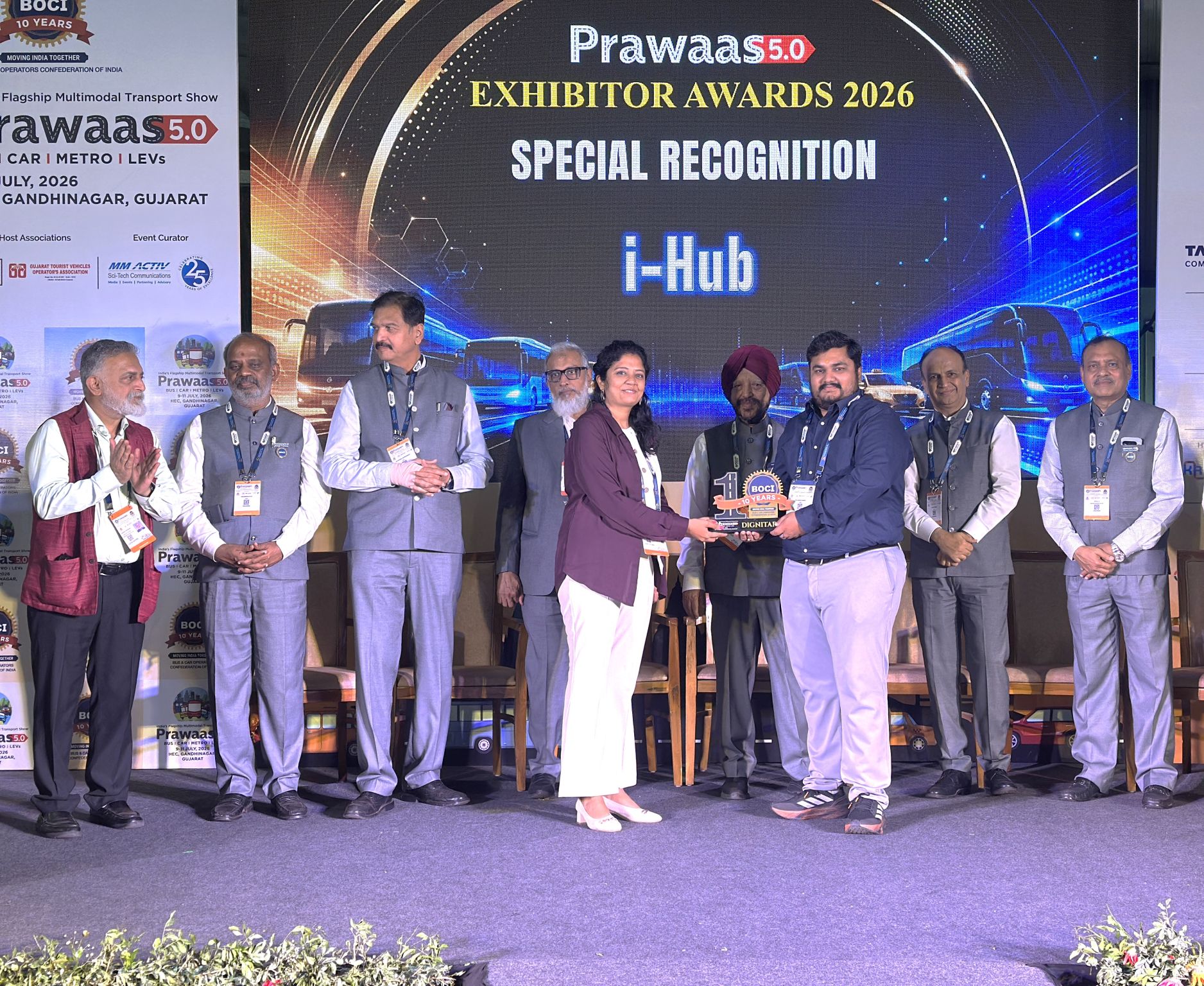 i-Hub Gujarat Participates in India’s Premier Mobility Expo – PRAWAAS 5.0