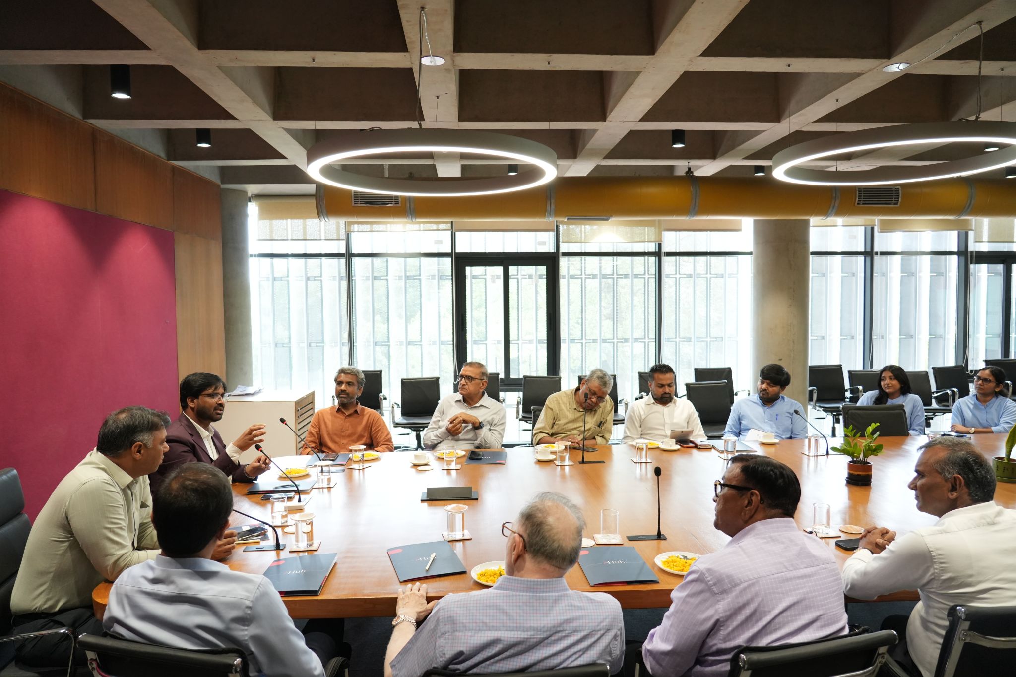 i-Hub Gujarat Hosts SardarDham Delegation for Innovation Ecosystem Exchange