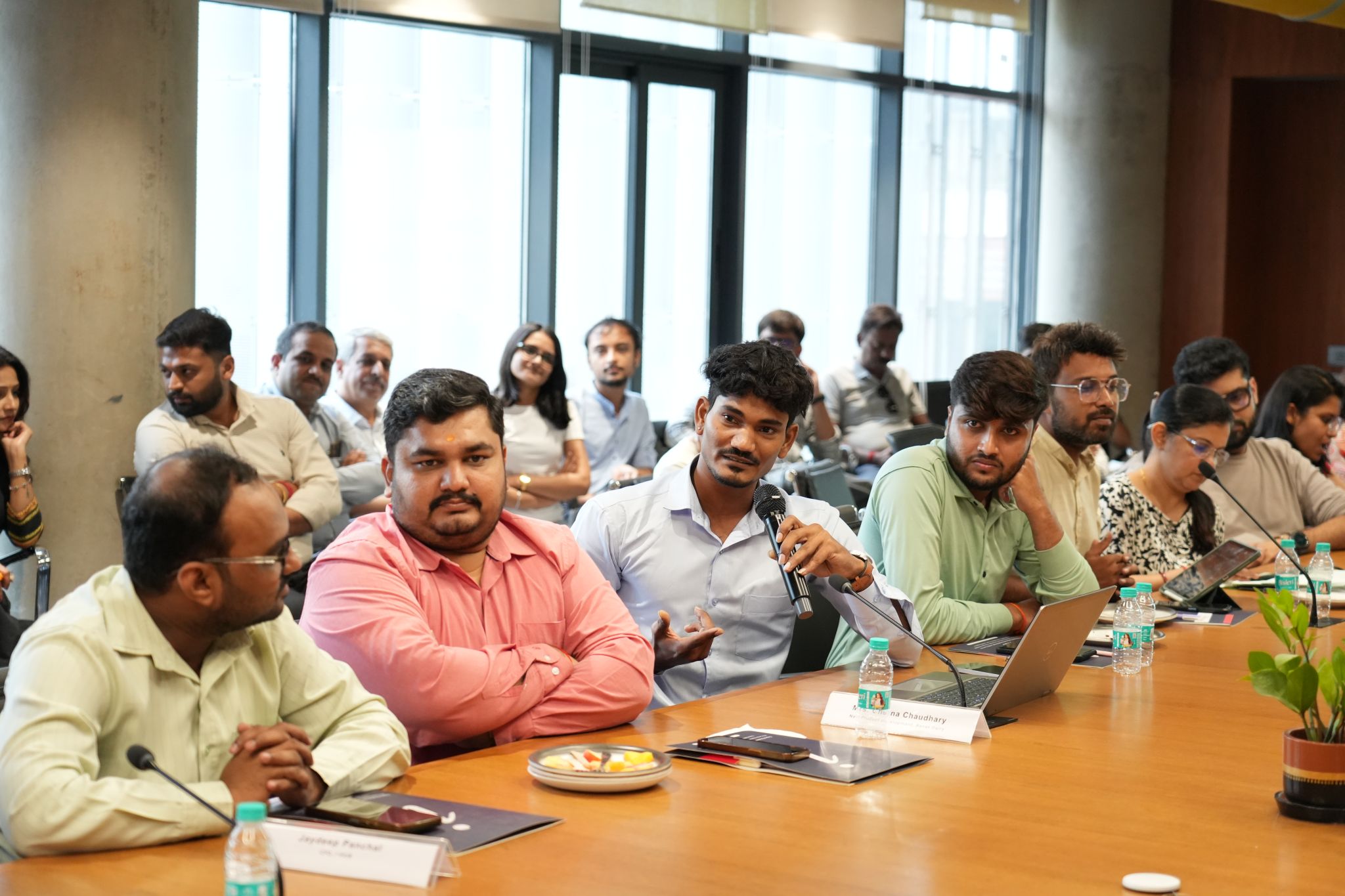 i-Hub Gujarat Hosts Hon’ble Speaker Shri Shankar Chaudhary and Banas Dairy Leadership
