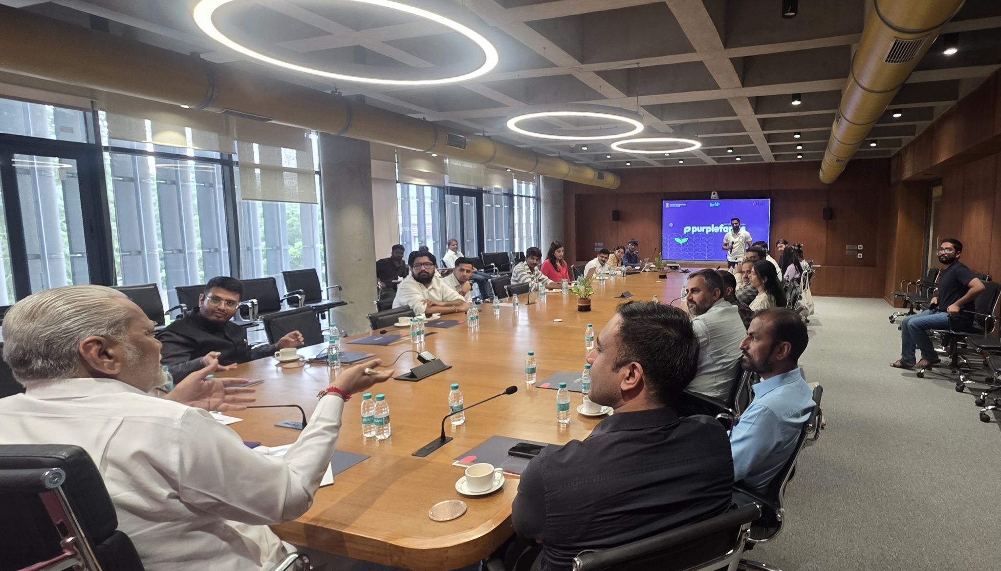 i-Hub Gujarat Welcomes Hon’ble MP Shri Parshottam Khodabhai Rupala